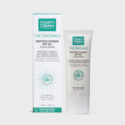 Crème fluide hydratante, solaire et antirides MartiDerm