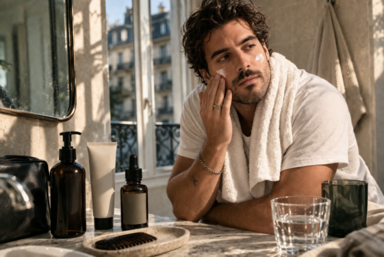soin-visage-homme-routine-salle-de-bain