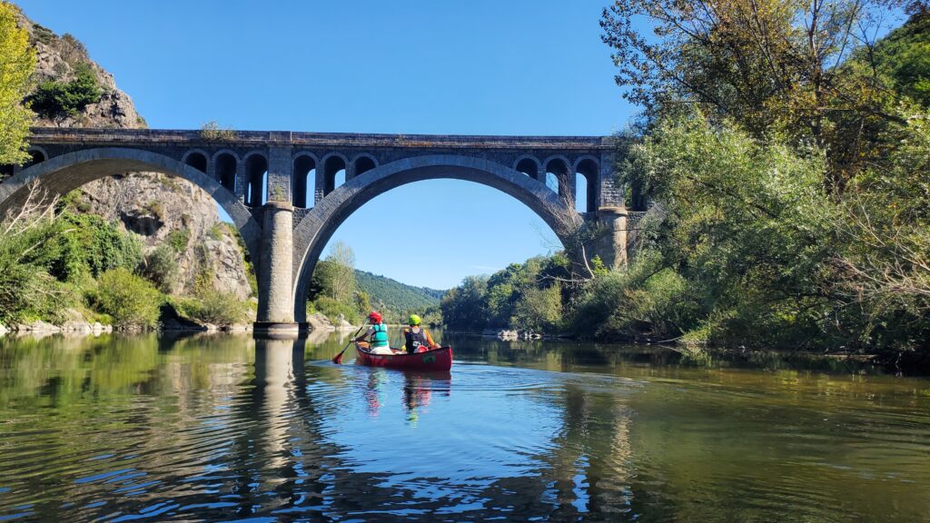 Itinérance en canoë sur les gorges de la Loire - déconnexion