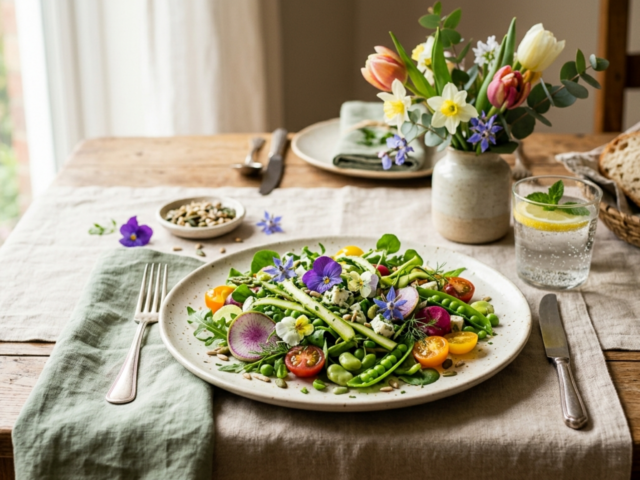 Beauté et saveurs : le printemps dans votre assiette