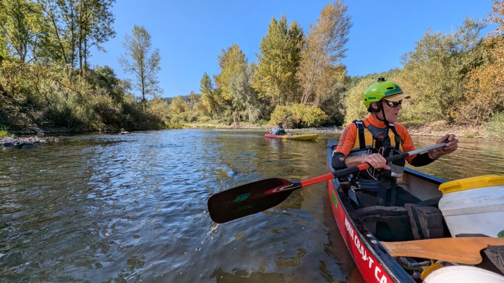 Itinérance en canoë sur les gorges de la Loire - déconnexion