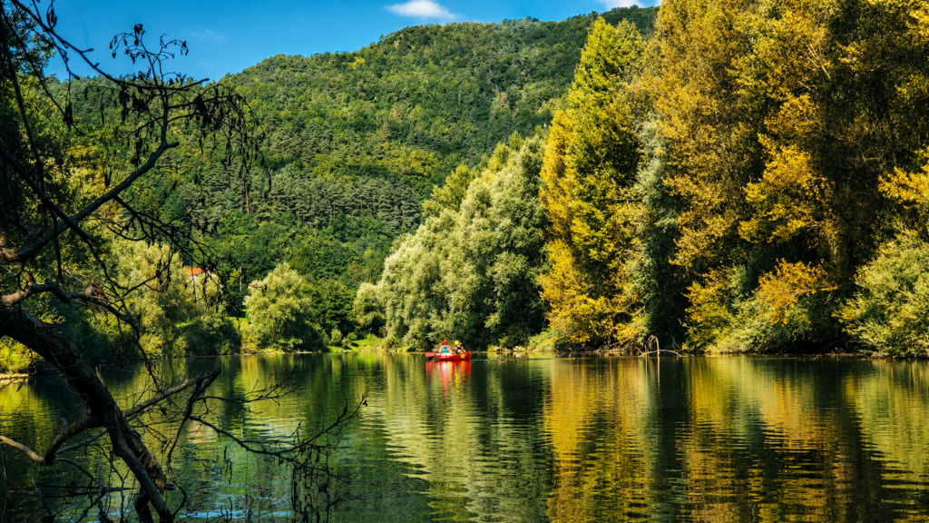 Itinérance en canoë sur les gorges de la Loire - déconnexion