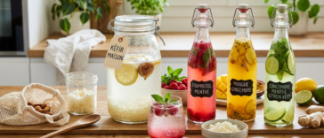 Effet glow, kefir maison
