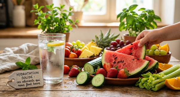 Hydratation solide