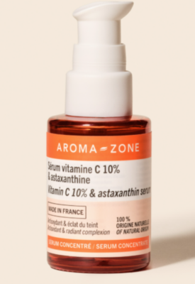 Aroma Zone Sérum concentré Vitamine C 10% & Astaxanthine