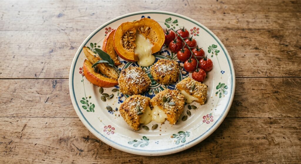 Les nugget's d'automne au potimarron et coeur fondant​