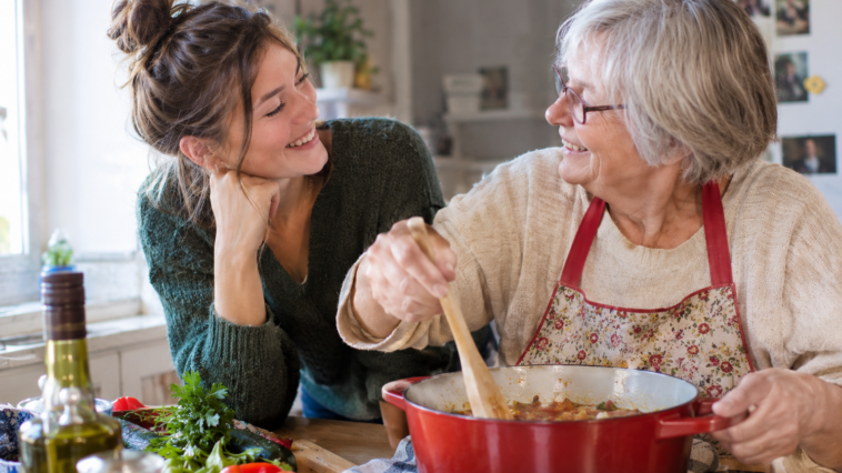 Lien intergénérationnel recette de cuisine