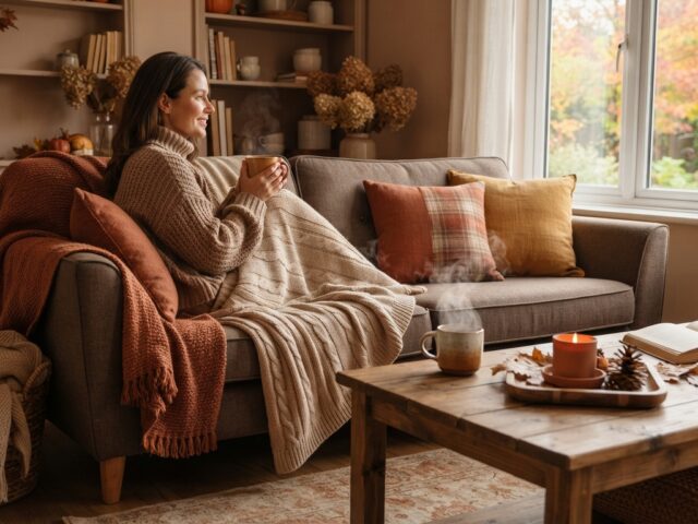 Transformer son intérieur avec une déco cocooning d’automne