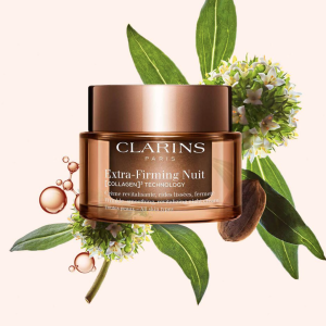 Clarins -Crème de Nuit Anti-Âge au Collagène - [COLLAGEN]³ Technology - Extra-Firming